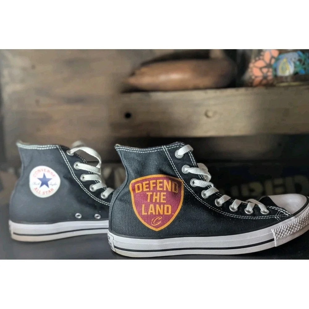 Converse Defend The Land Cleveland Cavs Y2K Men's 8 Women's 10.‎ Custom Chucks?